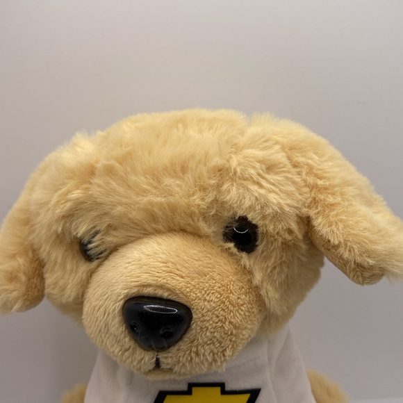 Chevrolet Duke Plush Stuffed Golden Retriever Lab Dog Choko Motorsports Toy - Picture 2 of 9